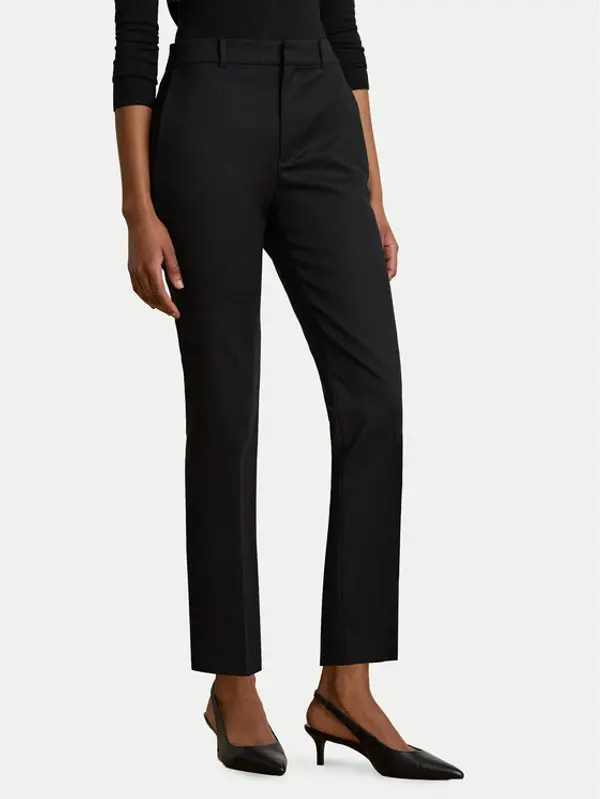 Lauren Ralph Lauren LAUREN RALPH LAUREN Hlače 200P14610003 Crna Slim Fit