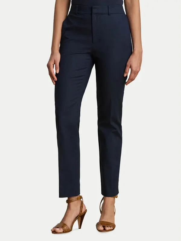 Lauren Ralph Lauren LAUREN RALPH LAUREN Hlače 200P14610004 Tamnoplava Slim Fit