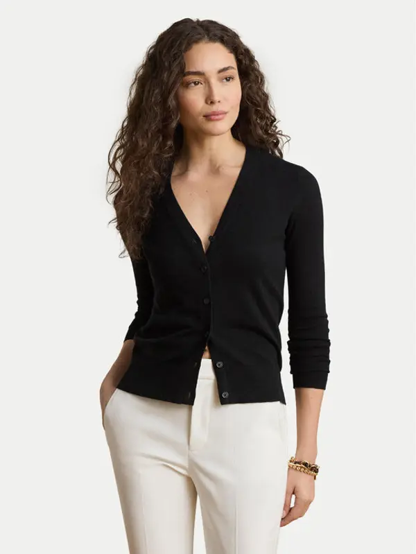 Lauren Ralph Lauren LAUREN RALPH LAUREN Kardigan 200B22260003 Crna Regular Fit