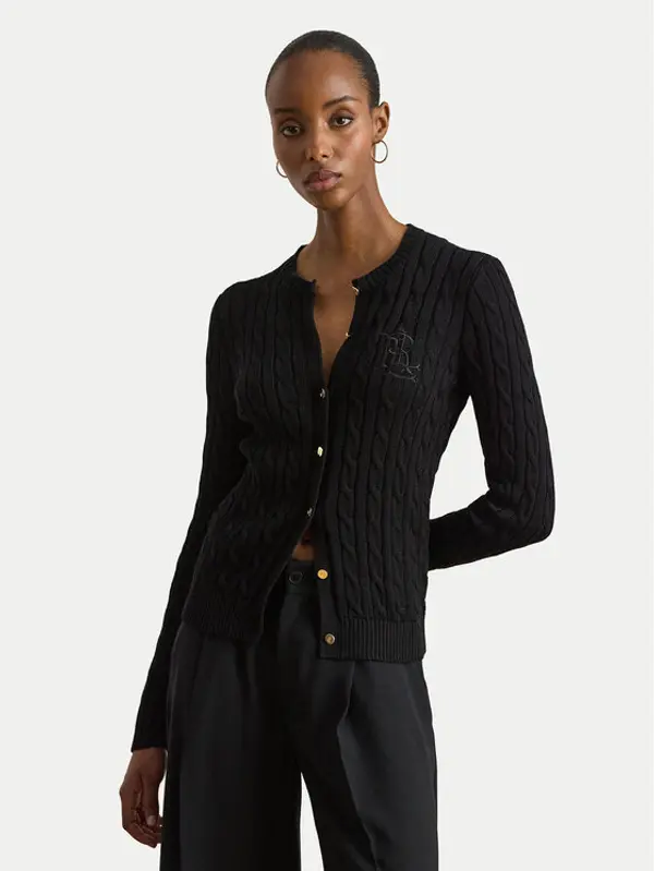 Lauren Ralph Lauren LAUREN RALPH LAUREN Kardigan 200P14040003 Crna Regular Fit