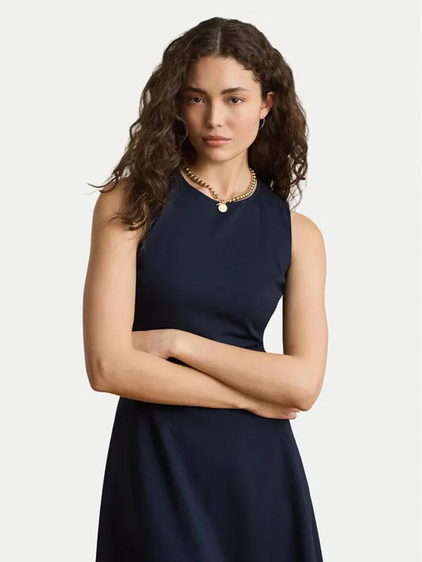 Lauren Ralph Lauren LAUREN RALPH LAUREN Koktel haljina 200980935004 Tamnoplava Regular Fit