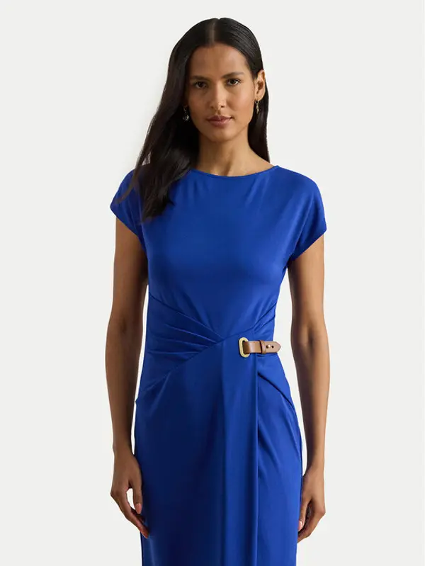 Lauren Ralph Lauren LAUREN RALPH LAUREN Koktel haljina 200P03763002 Plava Slim Fit