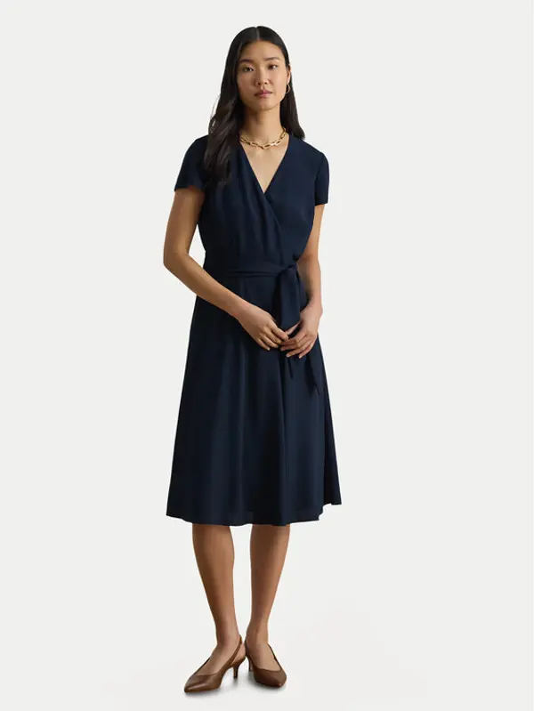 Lauren Ralph Lauren LAUREN RALPH LAUREN Koktel haljina 200P13812002 Tamnoplava Regular Fit
