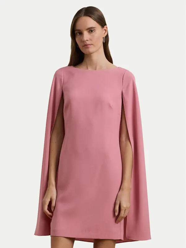 Lauren Ralph Lauren LAUREN RALPH LAUREN Koktel haljina 253855210034 Ružičasta Slim Fit