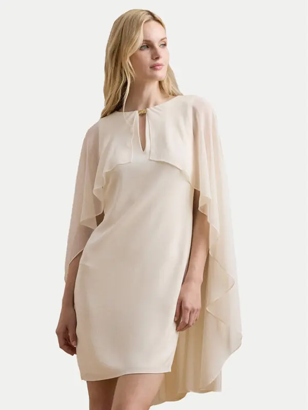 Lauren Ralph Lauren LAUREN RALPH LAUREN Koktel haljina 253957566 Écru Regular Fit