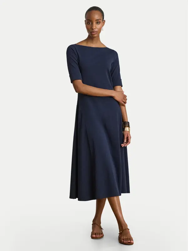 Lauren Ralph Lauren LAUREN RALPH LAUREN Koktel haljina Munzie 200973599005 Tamnoplava Regular Fit
