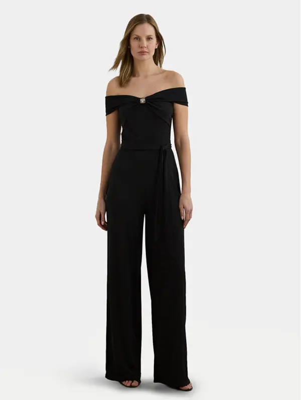 Lauren Ralph Lauren LAUREN RALPH LAUREN Kombinezon 200971129001 Crna Wide Leg