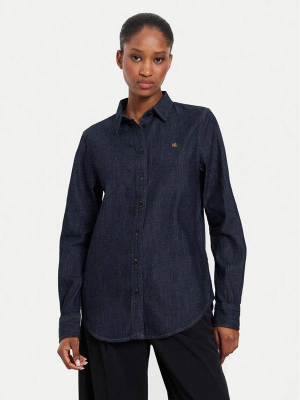 LAUREN RALPH LAUREN Lauren Ralph Lauren Košulja 200910353001 Tamnoplava Relaxed Fit