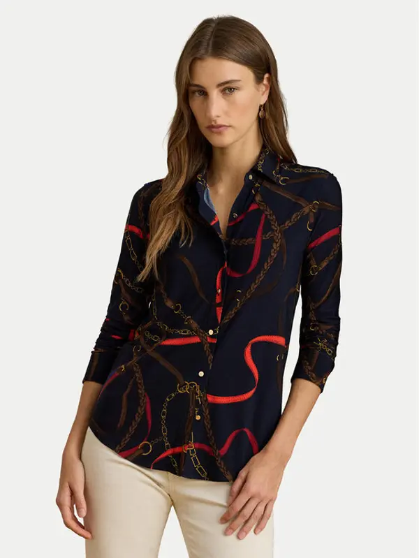 Lauren Ralph Lauren LAUREN RALPH LAUREN Košulja 200P03716001 Tamnoplava Regular Fit