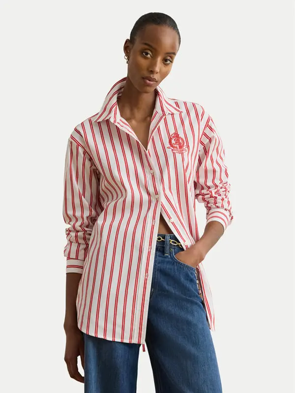 Lauren Ralph Lauren LAUREN RALPH LAUREN Košulja 200P08746002 Crvena Relaxed Fit
