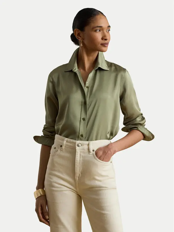 Lauren Ralph Lauren LAUREN RALPH LAUREN Košulja 200P13808004 Zelena Regular Fit