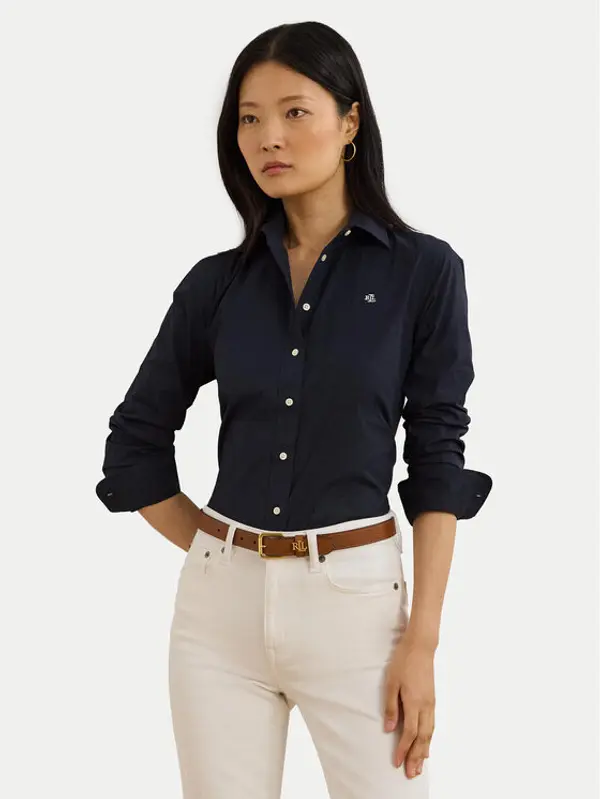 Lauren Ralph Lauren LAUREN RALPH LAUREN Košulja Easy Care Point Collar 200684553003 Tamnoplava Regular Fit