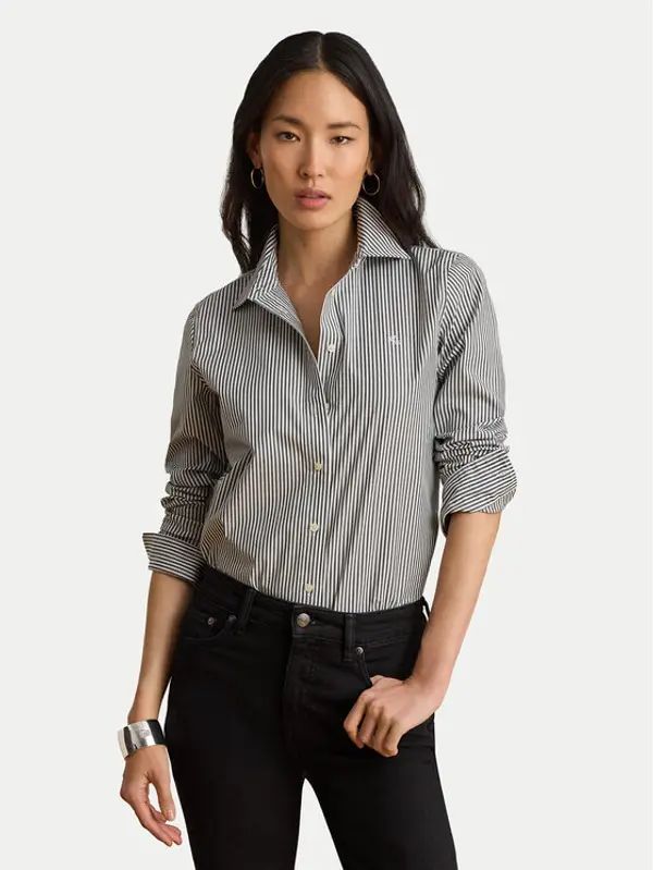 Lauren Ralph Lauren LAUREN RALPH LAUREN Košulja Jamelko 200859048002 Crna Regular Fit