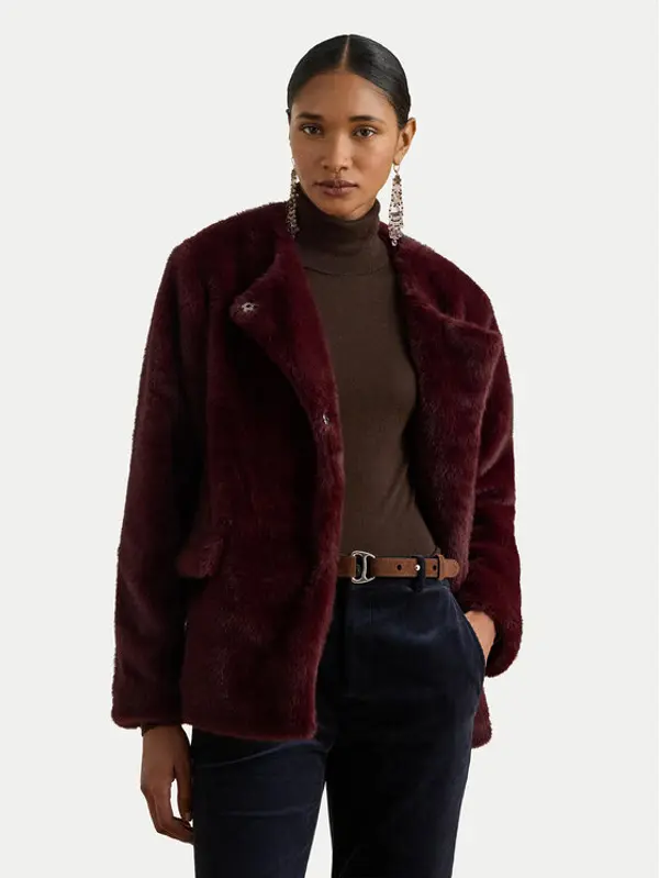 Lauren Ralph Lauren LAUREN RALPH LAUREN Krzno 297P04117001 Tamnocrvena Regular Fit