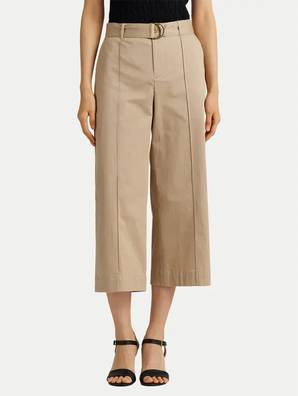 Lauren Ralph Lauren LAUREN RALPH LAUREN Kulot 200876606004 Bež Wide Leg