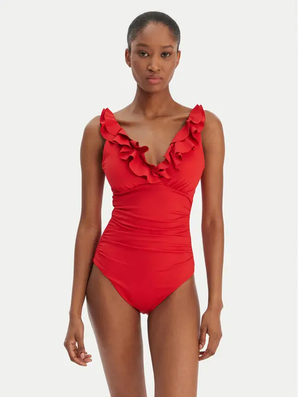 Lauren Ralph Lauren LAUREN RALPH LAUREN Kupaći kostim 20601010 Crvena