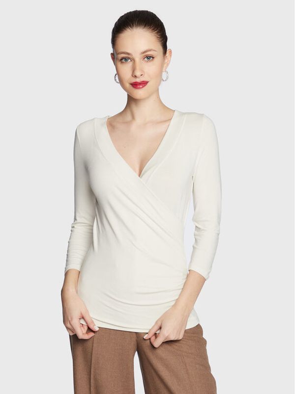 LAUREN RALPH LAUREN Lauren Ralph Lauren Majica 200824366 Bijela Slim Fit