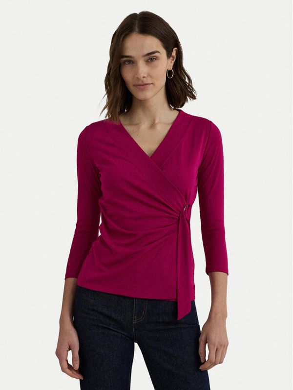 LAUREN RALPH LAUREN Lauren Ralph Lauren Majica 200889081018 Ružičasta Slim Fit