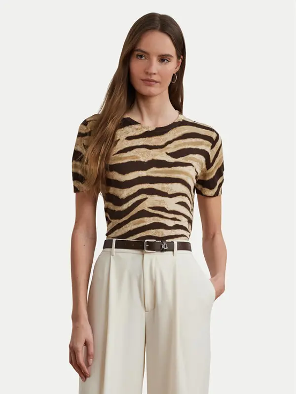 Lauren Ralph Lauren LAUREN RALPH LAUREN Majica 200971372001 Bež Regular Fit