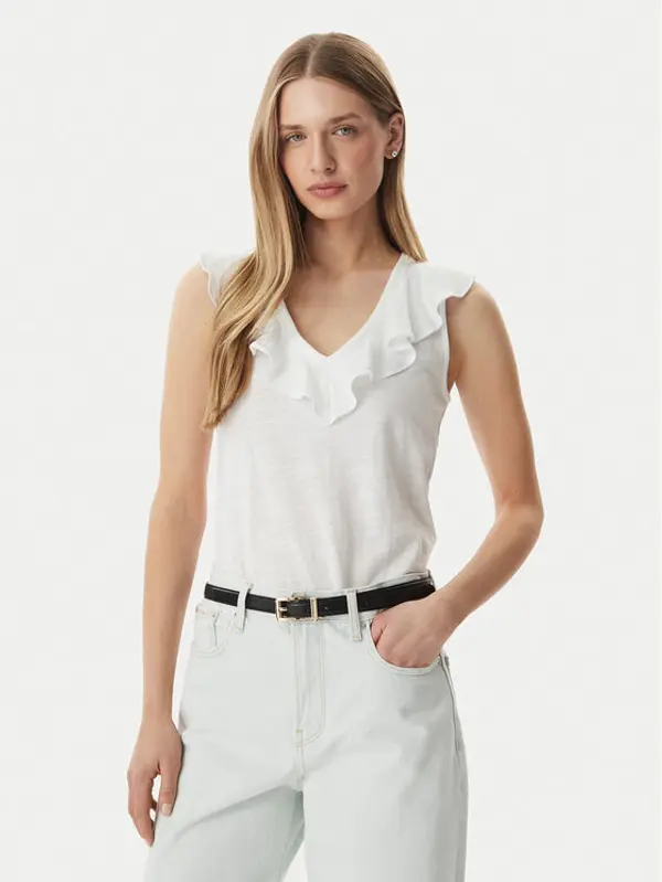 Lauren Ralph Lauren LAUREN RALPH LAUREN Majica 200P13315001 Bijela Relaxed Fit