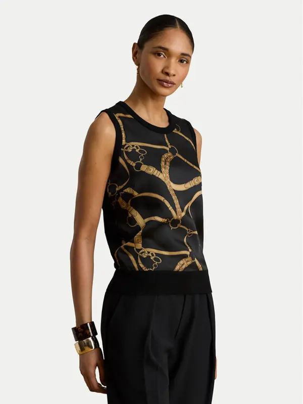 Lauren Ralph Lauren LAUREN RALPH LAUREN Majica 200P13976001 Crna Regular Fit