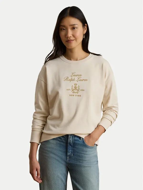 Lauren Ralph Lauren LAUREN RALPH LAUREN Majica dugih rukava 200P13944002 Krem Regular Fit