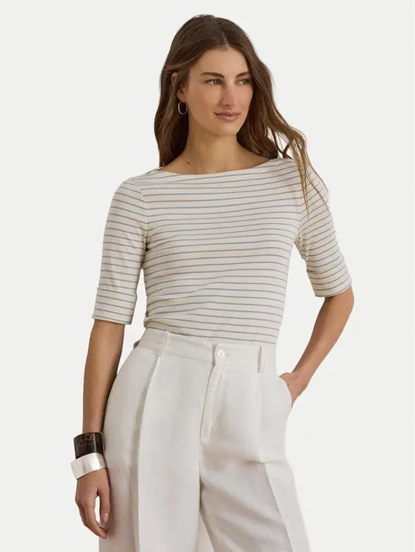 Lauren Ralph Lauren LAUREN RALPH LAUREN Majica Judy 200P13919001 Bež Regular Fit