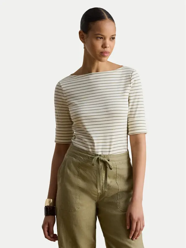 Lauren Ralph Lauren LAUREN RALPH LAUREN Majica Judy 200P13919002 Bež Regular Fit