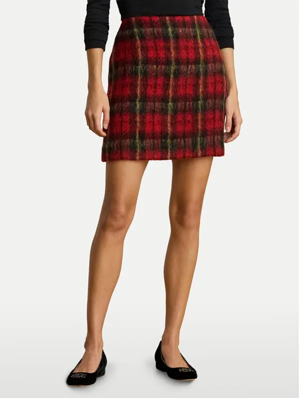 Lauren Ralph Lauren LAUREN RALPH LAUREN Mini suknja 200P06912001 Crvena Regular Fit