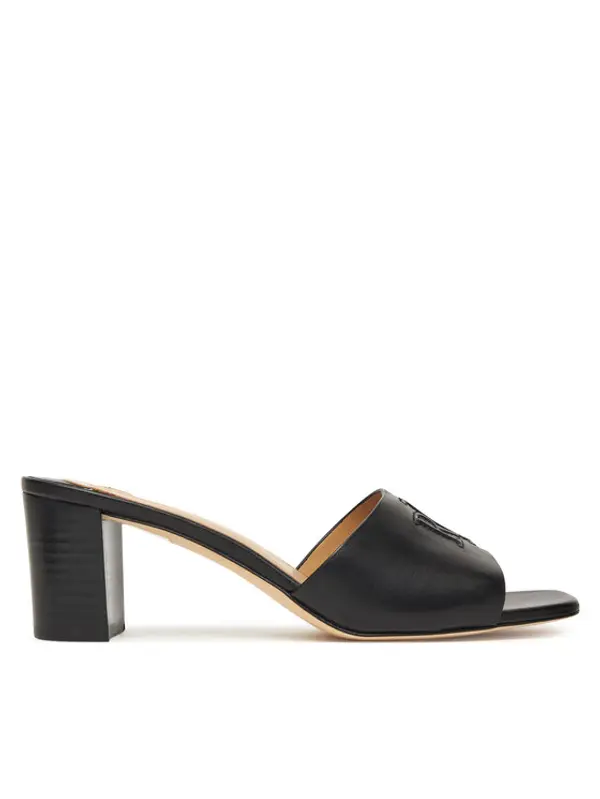 Lauren Ralph Lauren LAUREN RALPH LAUREN Natikače Everley Block-Heel 802974364001 Crna