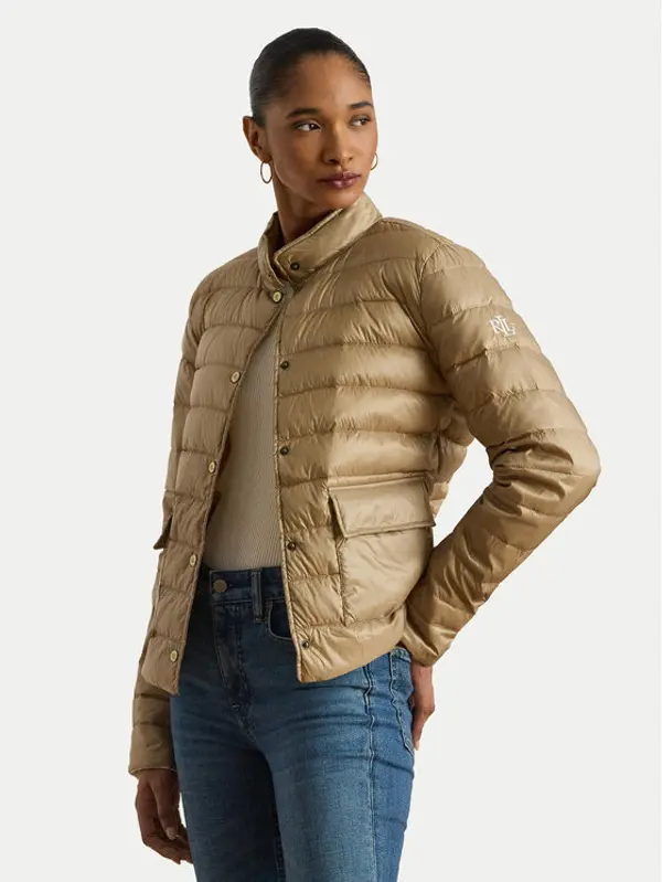 Lauren Ralph Lauren LAUREN RALPH LAUREN Pernata jakna 297967137004 Bež Regular Fit
