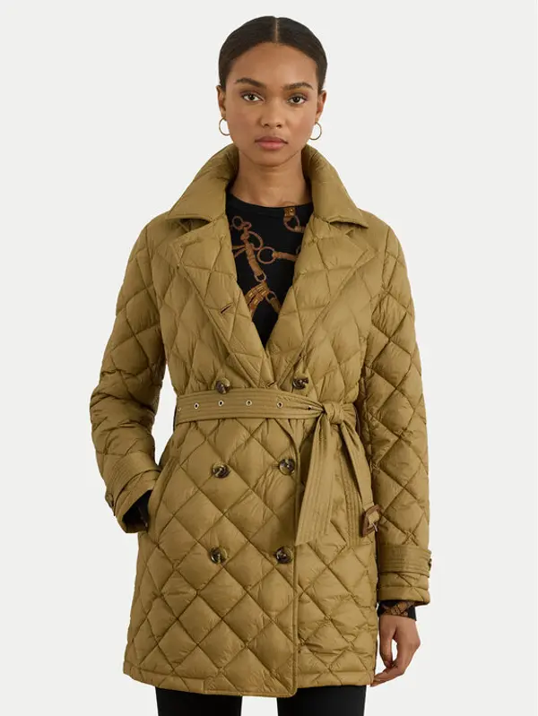 Lauren Ralph Lauren LAUREN RALPH LAUREN Pernata jakna 297979514002 Smeđa Straight Fit