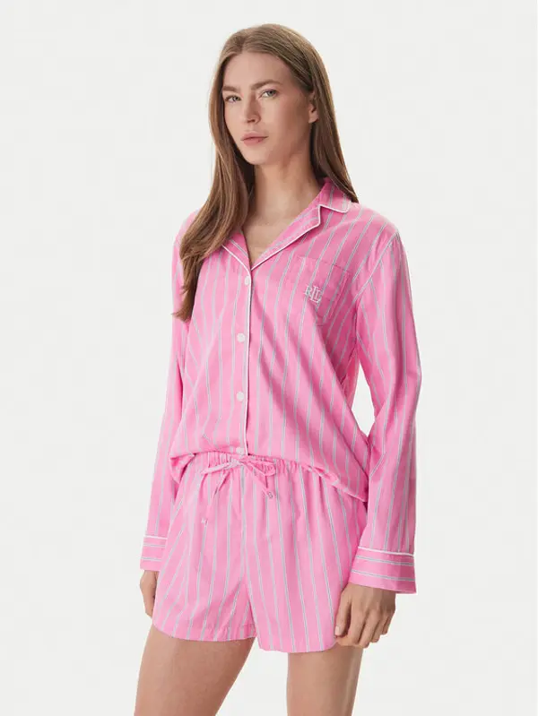 Lauren Ralph Lauren LAUREN RALPH LAUREN Pidžama ILN12489 Ružičasta Regular Fit