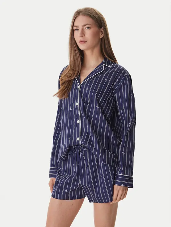Lauren Ralph Lauren LAUREN RALPH LAUREN Pidžama ILN12490 Tamnoplava Regular Fit