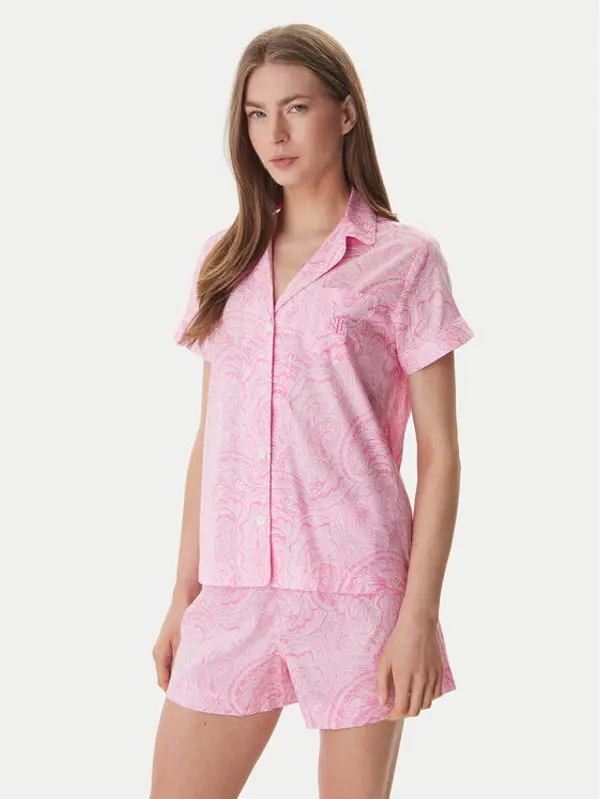 Lauren Ralph Lauren LAUREN RALPH LAUREN Pidžama ILN12499 Ružičasta Regular Fit