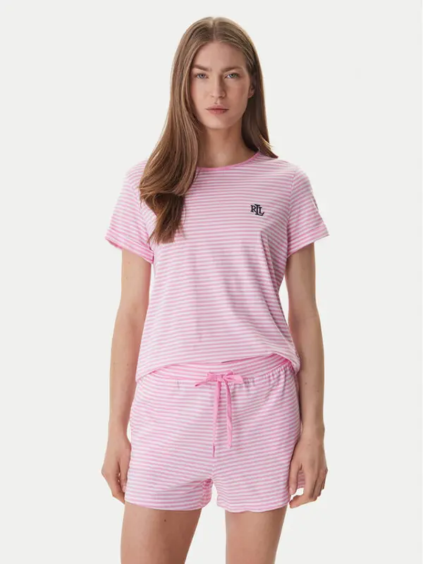 Lauren Ralph Lauren LAUREN RALPH LAUREN Pidžama ILN12503 Ružičasta Regular Fit