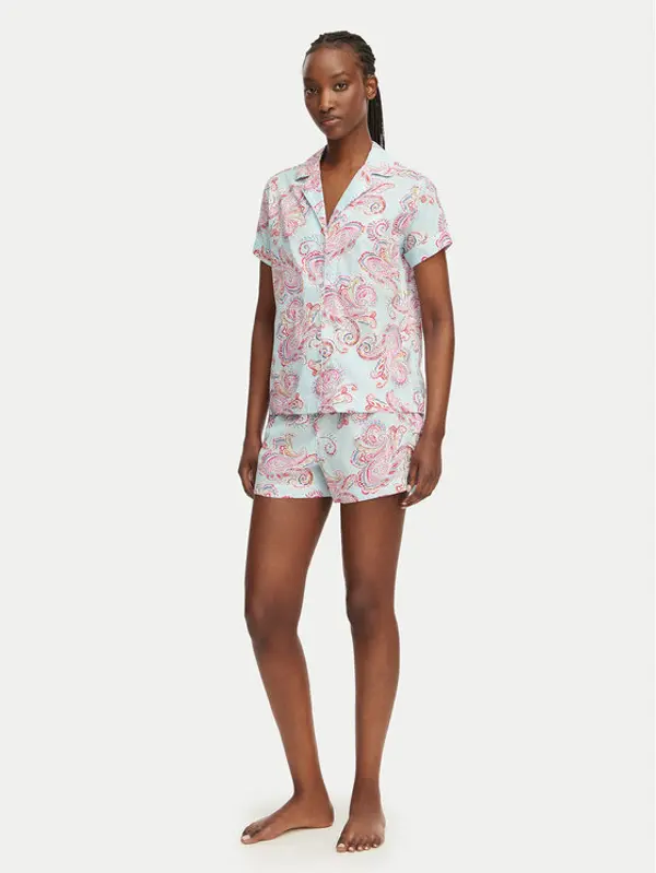 Lauren Ralph Lauren LAUREN RALPH LAUREN Pidžama LAUREN RALPH LAUREN-ILN12506 Svijetlo plava Regular Fit