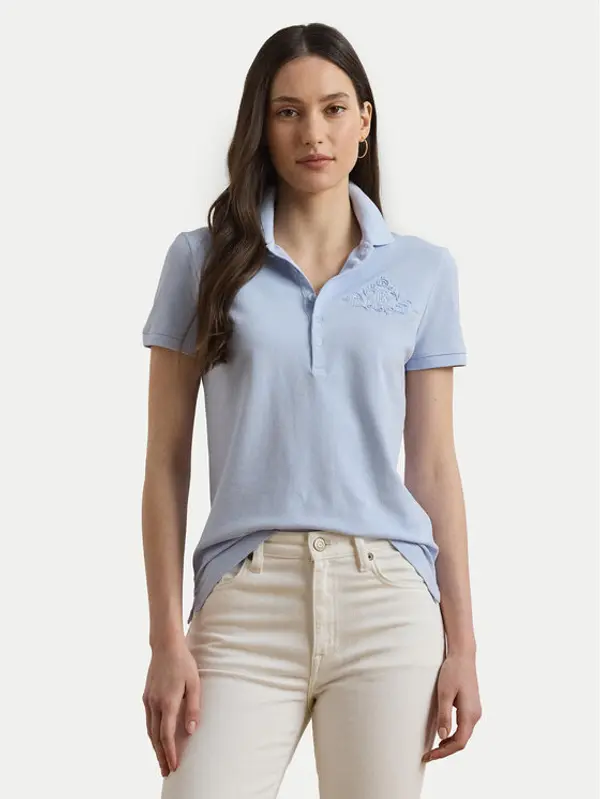 Lauren Ralph Lauren LAUREN RALPH LAUREN Polo 200966129001 Svijetloplava Slim Fit