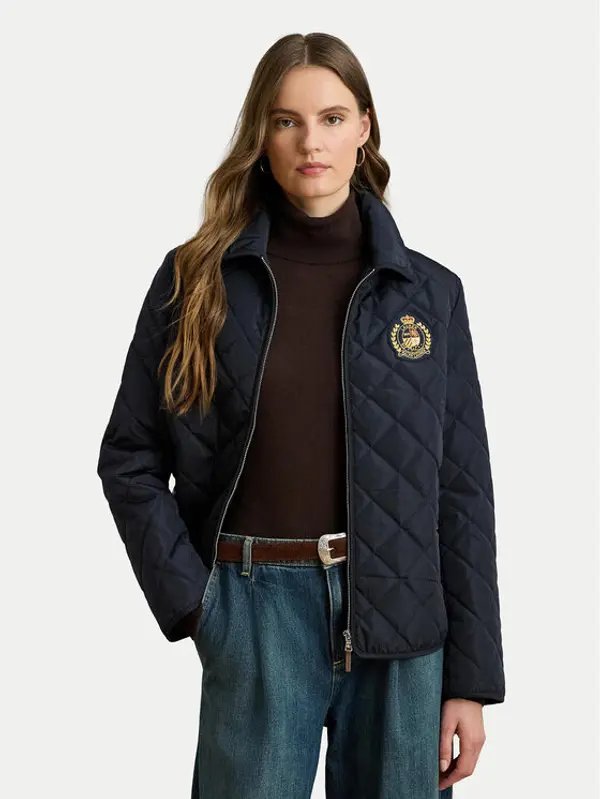 Lauren Ralph Lauren LAUREN RALPH LAUREN Prijelazna jakna 297979539004 Tamnoplava Straight Fit