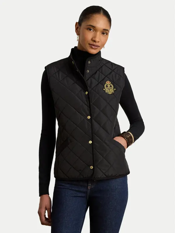 Lauren Ralph Lauren LAUREN RALPH LAUREN Prsluk 297P18068001 Crna Regular Fit