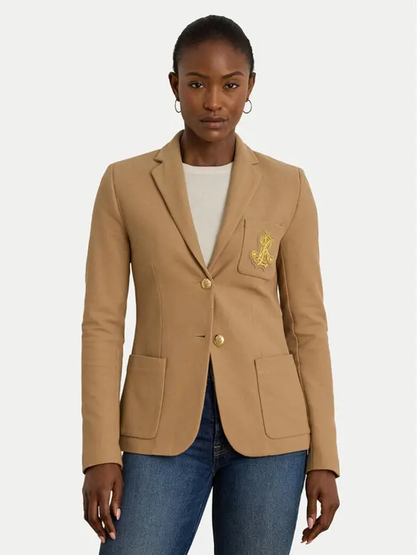 Lauren Ralph Lauren LAUREN RALPH LAUREN Sakoi 200797305018 Bež Slim Fit