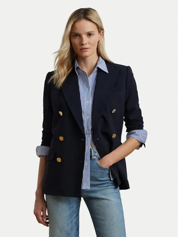 Lauren Ralph Lauren LAUREN RALPH LAUREN Sakoi 200911071001 Tamnoplava Straight Fit