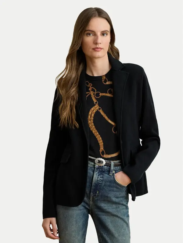 Lauren Ralph Lauren LAUREN RALPH LAUREN Sakoi 200971364001 Crna Straight Fit