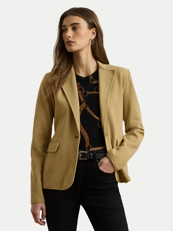 Lauren Ralph Lauren LAUREN RALPH LAUREN Sakoi 200971364002 Bež Straight Fit