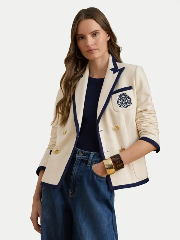 Lauren Ralph Lauren LAUREN RALPH LAUREN Sakoi 200P09081001 Bež Slim Fit
