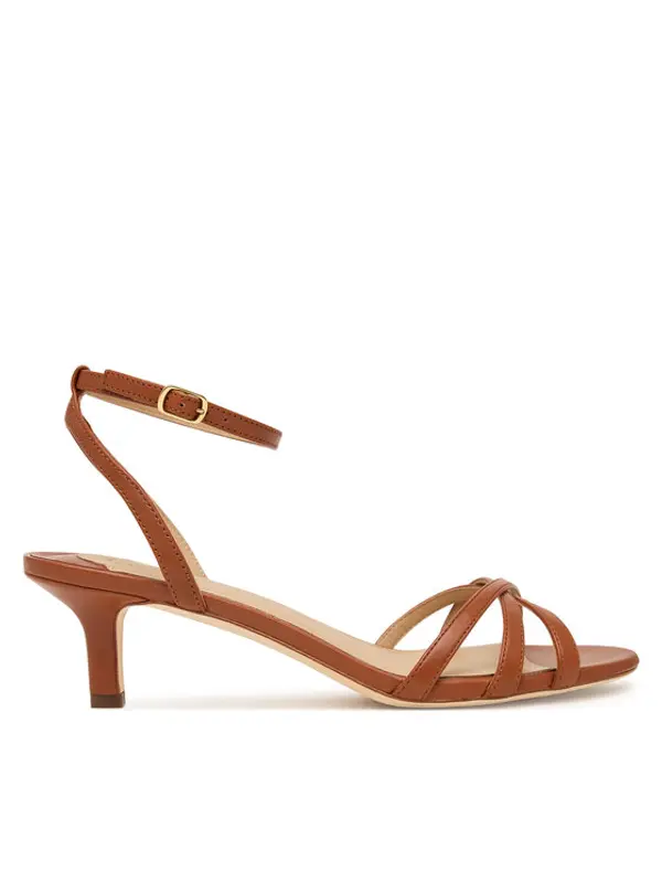 Lauren Ralph Lauren LAUREN RALPH LAUREN Sandale Kendyl 802P10397001 Smeđa