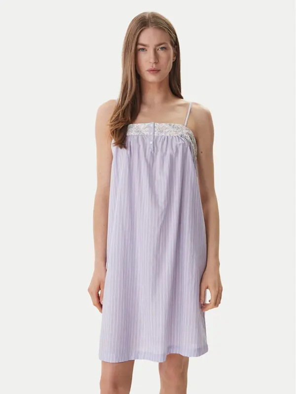 Lauren Ralph Lauren LAUREN RALPH LAUREN Spavaćica ILN22497 Ljubičasta Regular Fit