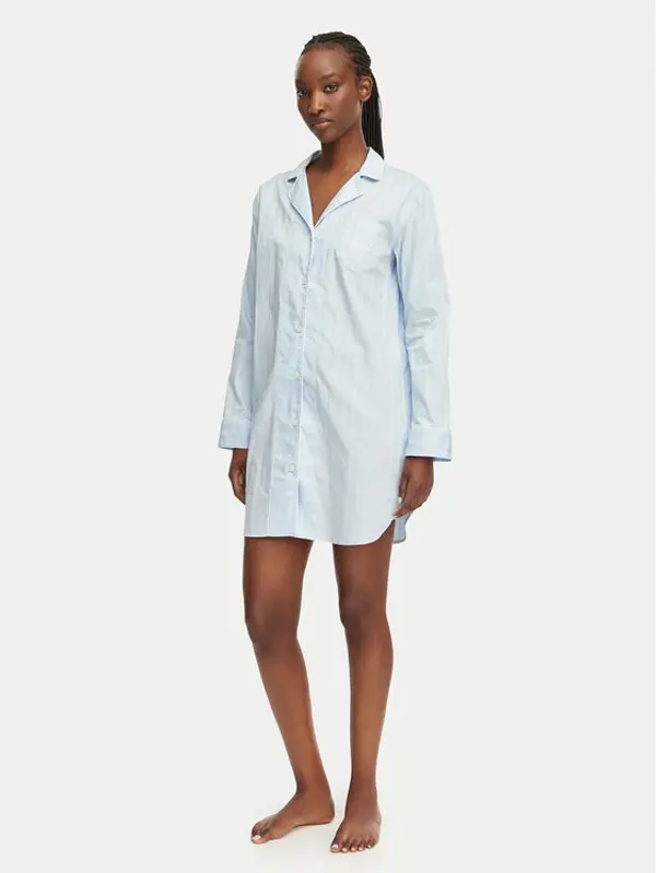 Lauren Ralph Lauren LAUREN RALPH LAUREN Spavaćica ILN32507 Svijetlo plava Relaxed Fit