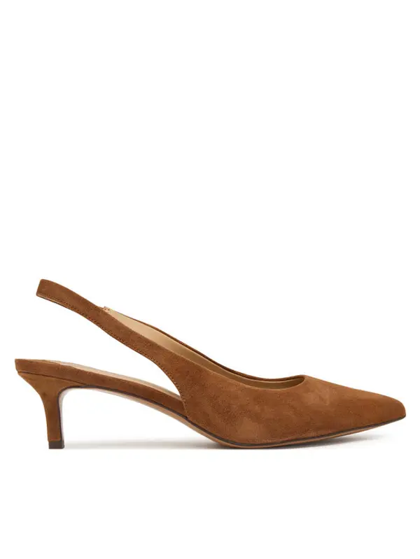 Lauren Ralph Lauren LAUREN RALPH LAUREN Štikle Lolah II 802959263008 Smeđa