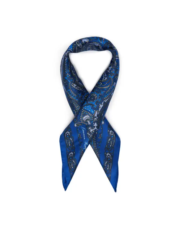 Lauren Ralph Lauren LAUREN RALPH LAUREN Svilena marama Paisley Sandwashed 454P09786001 Plava